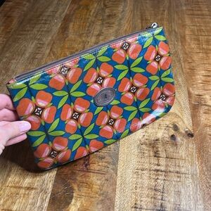 Fossil Key-Per Floral Zipper Pouch Medium Size Bohemian